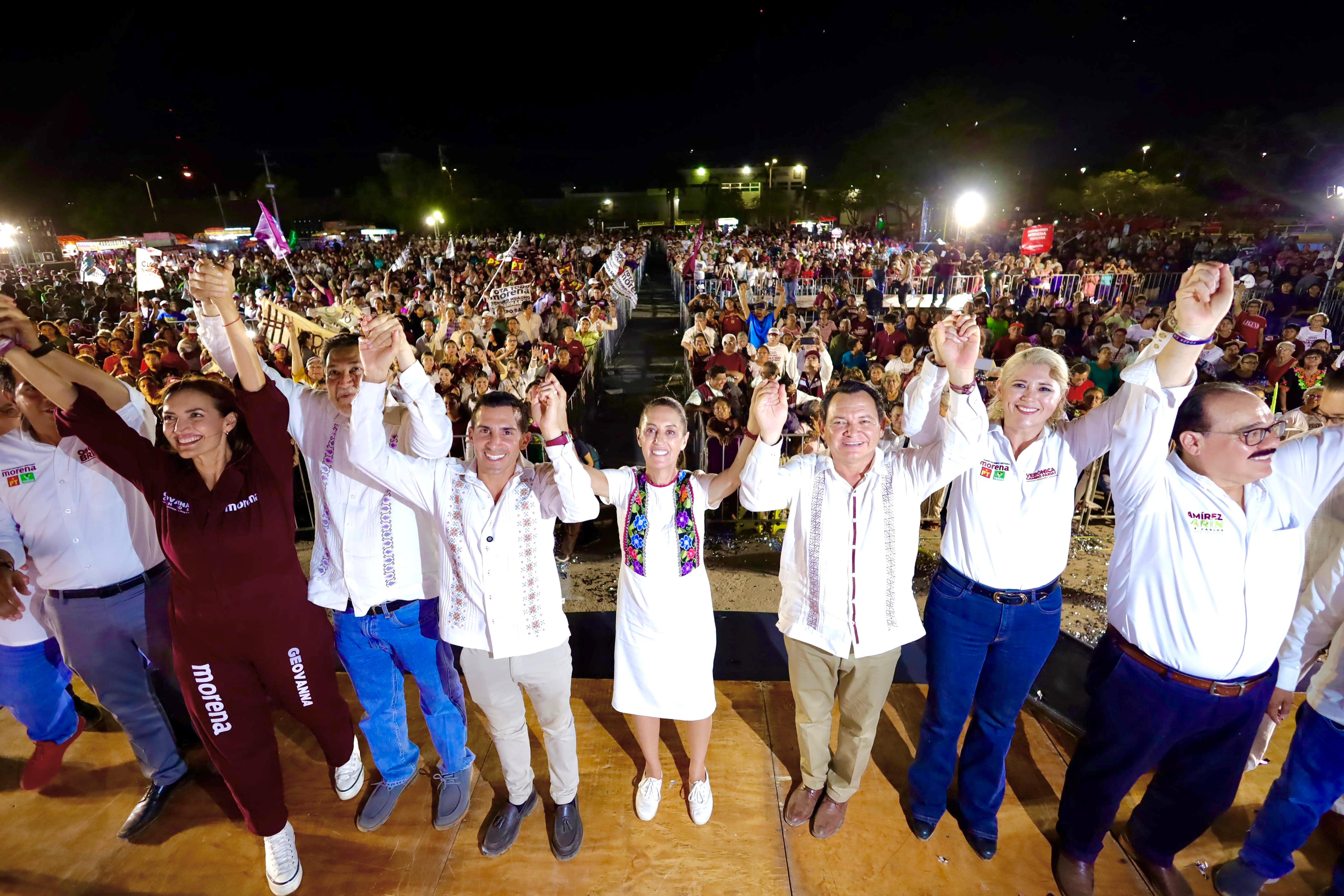 CLAUDIA SHEINBAUM EL PUEBLO DE YUCATÁN YA TOMÓ LA DECISIÓN DE SUMARSE