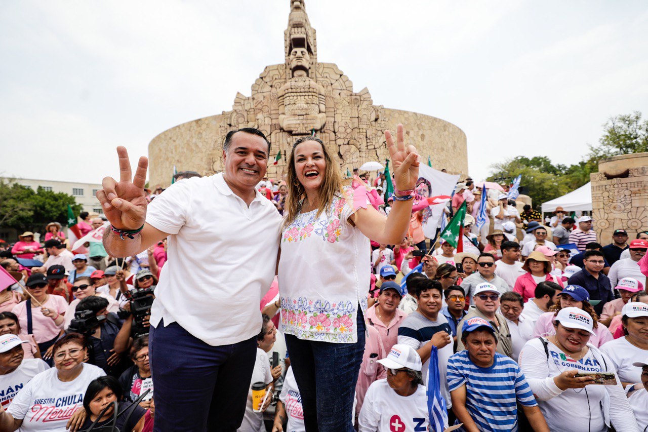 Unidos defenderemos Yucatán de inseguridad, autoritarismo e ineficacia que representa Morena: Renán Barrera.