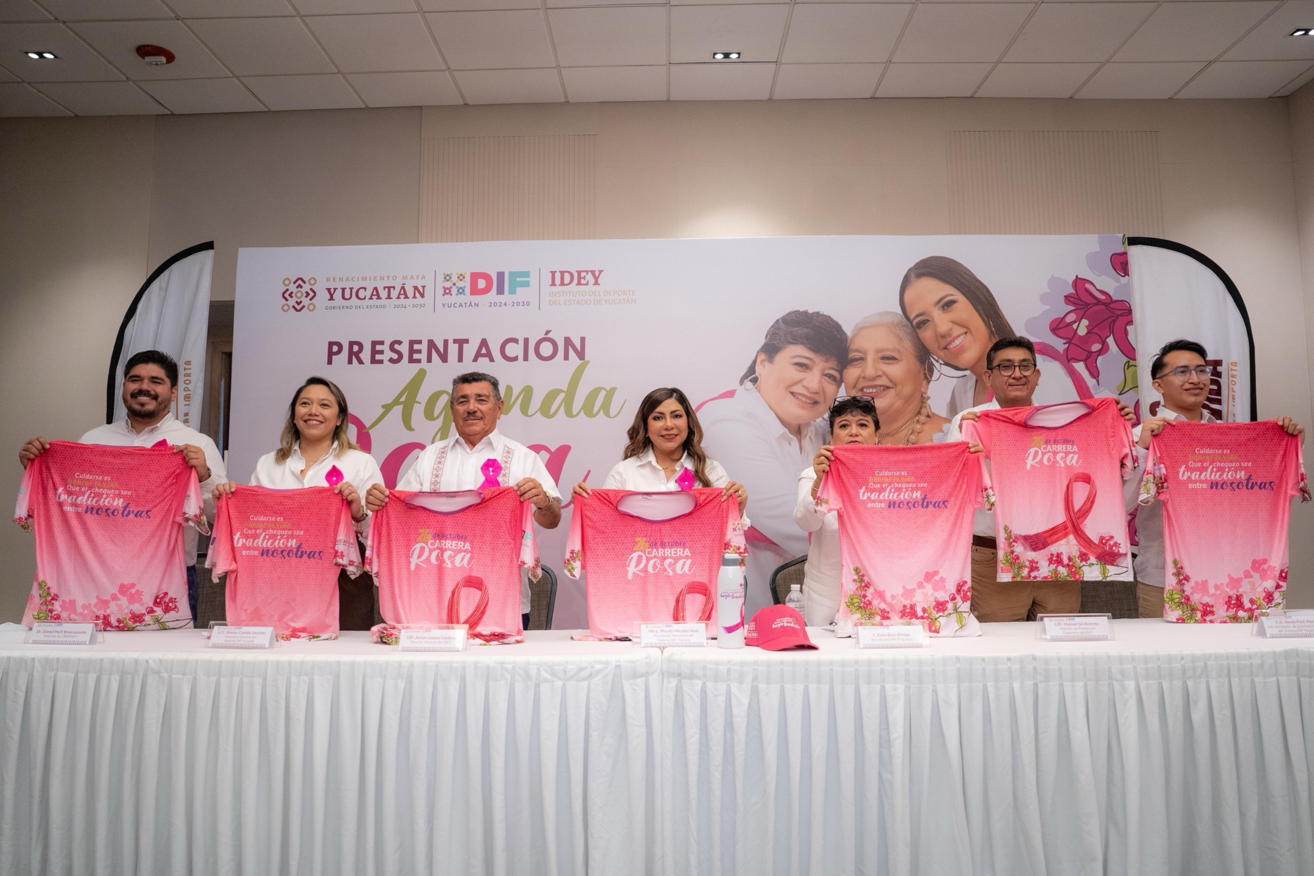 DIF Yucatán presenta la campaña “Autoexplórate, hazlo costumbre, hazlo tradición” para la detección temprana del cáncer de mama