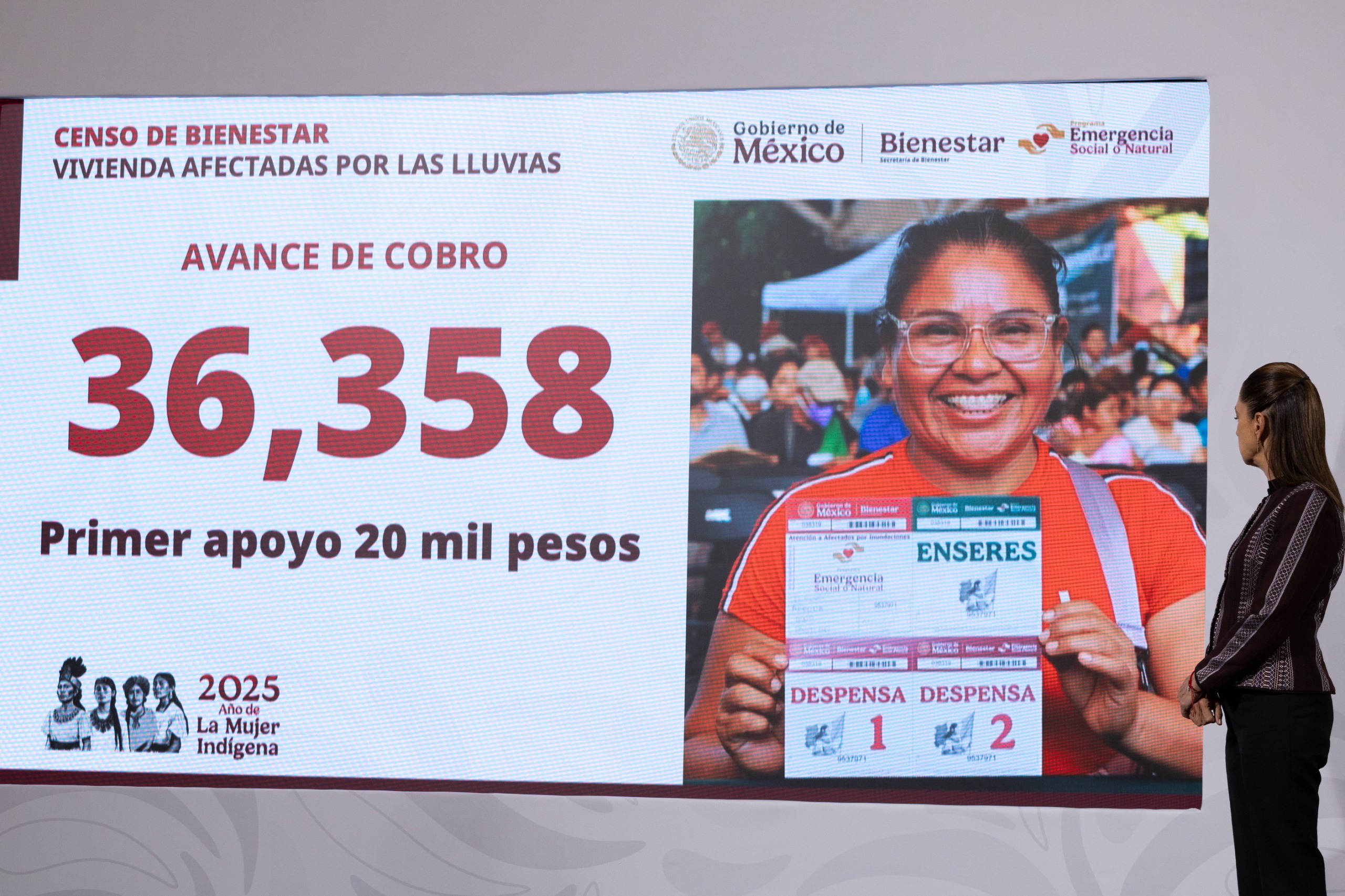 GOBIERNO DE MÉXICO: AVANZAN LABORES DE LIMPIEZA Y SE HAN ENTREGADO 36 MIL 358 APOYOS A LA POBLACIÓN AFECTADA POR LAS LLUVIAS