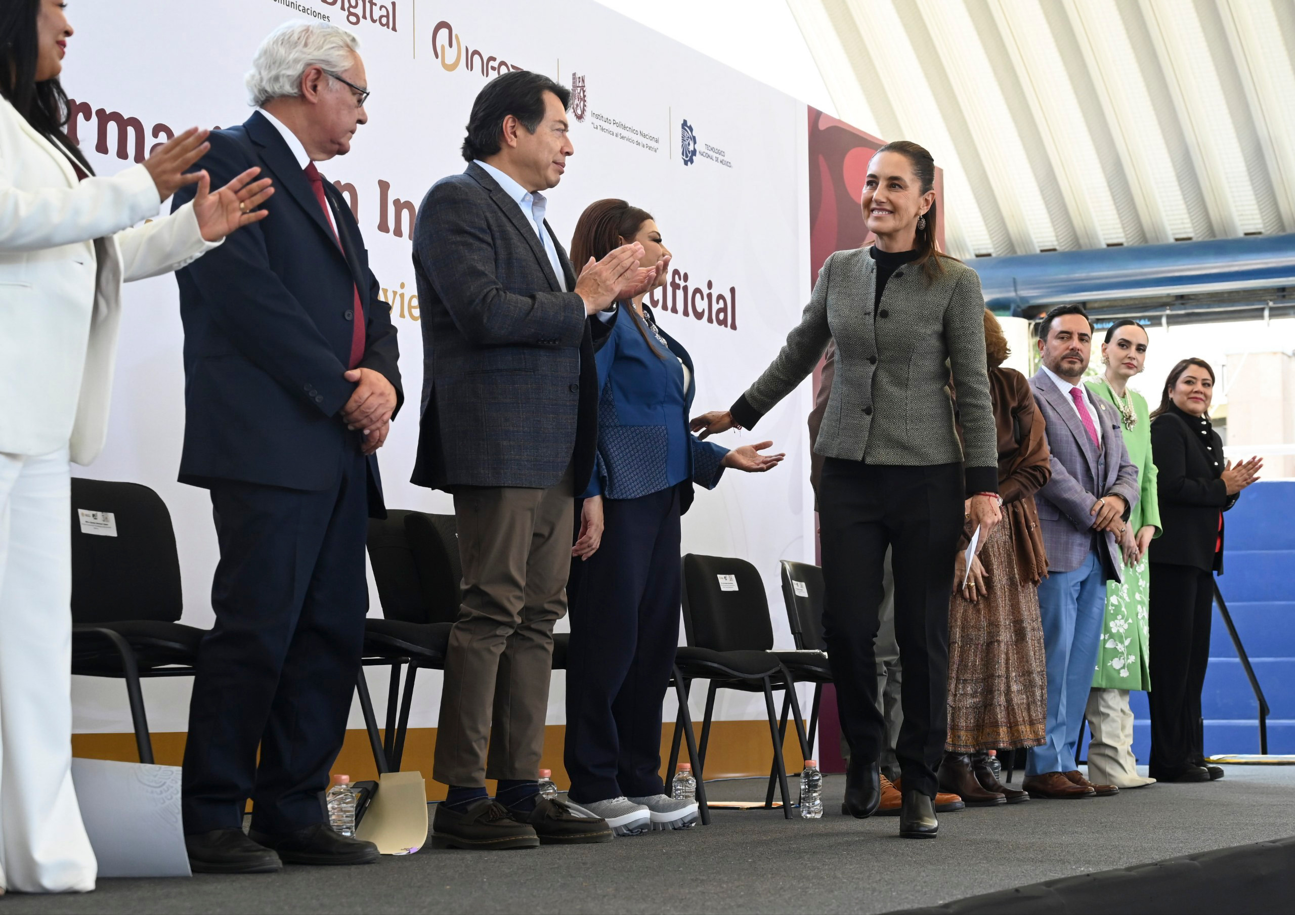 PRESIDENTA CLAUDIA SHEINBAUM ENCABEZA PRESENTACIÓN DEL NUEVO CENTRO PÚBLICO DE FORMACIÓN EN INTELIGENCIA ARTIFICIAL
