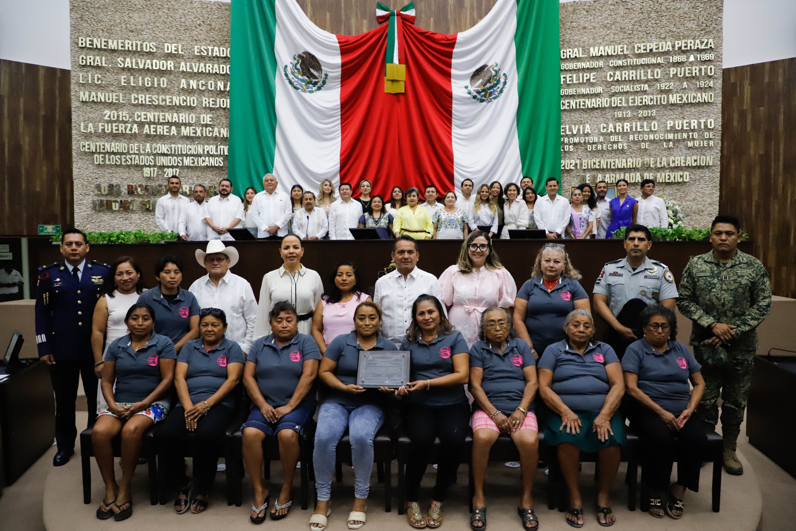 Congreso del Estado distingue al colectivo de mujeres “Las Chelemeras” con el Reconocimiento “Elvia Carrillo Puerto” 2026
